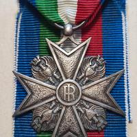 medaglia croce argento XVI anni anzianità PS