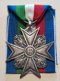 medaglia croce argento XVI anni anzianità PS