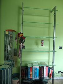 Scaffale in vetro