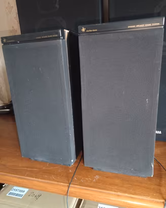 Casse Vintage JPS Dynamic Speaker Sound System