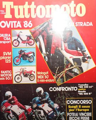 Rivista TUTTOMOTO numero 6 del 1986