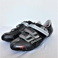 Scarpe Ciclismo Bici Corsa Diadora Team Racer Nero