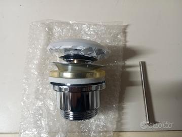 piletta scarico clic clac lavello bidet