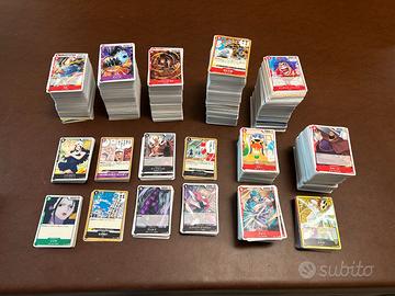 Lotto 2120 carte One Piece lingua Giapponese