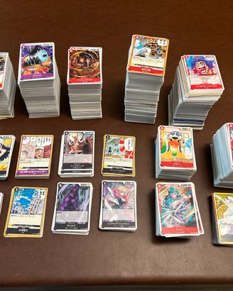 Lotto 2120 carte One Piece lingua Giapponese
