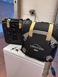 Coppia borse laterali Givi Canyon GRT720 nuove