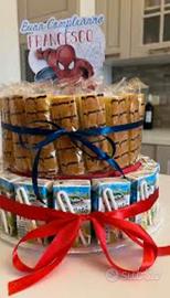 Torte di snack compleanno