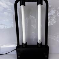 Zerbetto lampada al neon duo