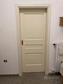 Porta scorrevole laccata in legno