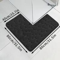 Tappeto da Bagno Angolare SoftStone