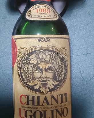 Vino Chianti Ugolino del 1969