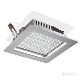 FARETTO 100 LED 9 W INCASSO a MOLLA Grigio