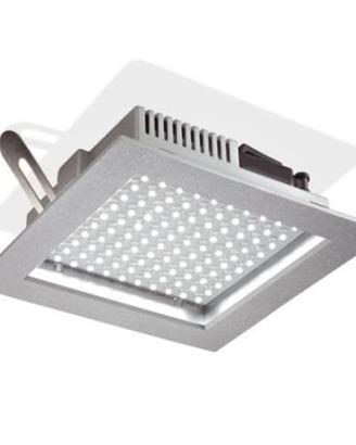 FARETTO 100 LED 9 W INCASSO a MOLLA Grigio