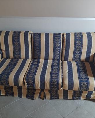 Divano 3 posti vintage anni 80-90