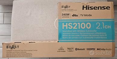 Soundbar 2.1 ch, 240 W | Hisense | HS2100