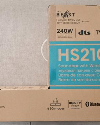 Soundbar 2.1 ch, 240 W | Hisense | HS2100