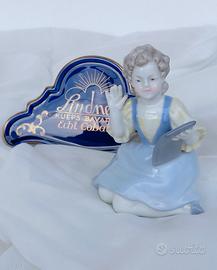 statuetta porcellana biscuit Tedesca 