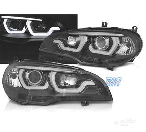FARI BMW X5 E70 07-13 TUBE LIGHT DRL NERO