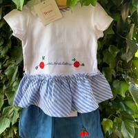 T-Shirt e bermuda bimba 12 mesi Brums