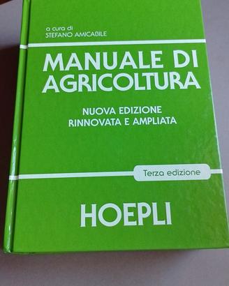 NUOVO!!! Manuale di Agricoltura HOEPLI