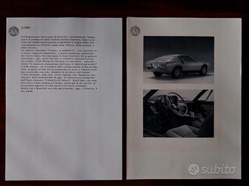 Depliant brochure Alfa Romeo Montreal 1970