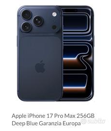 IPHONE 17 PRO MAX  SCATOLA CON SIGILLO NUOVO
