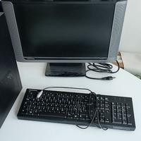 PC desktop compaq dual core con monitor