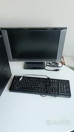 PC desktop compaq dual core con monitor