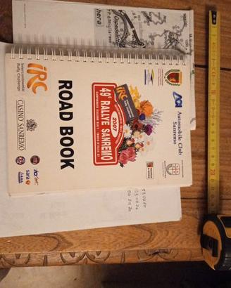 49° Rallye Sanremo 2007  Road Book radar rally