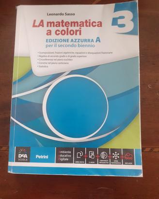 L. Sasso, La matematica a colori 3