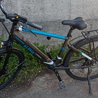 Bici elettrica Argento come nuova