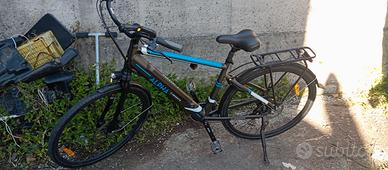 Bici elettrica Argento come nuova