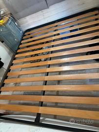 Rete con doghe in legno