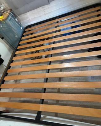 Rete con doghe in legno