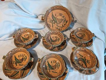 Servizio Brodo/Zuppa Vintage CECCONI ORVIETO 