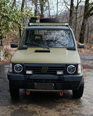 Fiat Panda 4x4 CLX 1992 – Motore Nuovo + Carrello