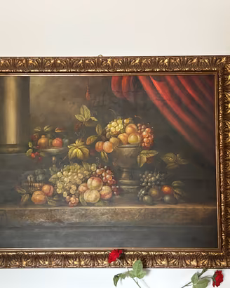 dipinto d'arredo ad olio del '900