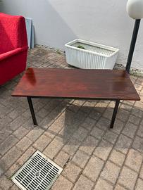 Tavolino anni 60 in mogano