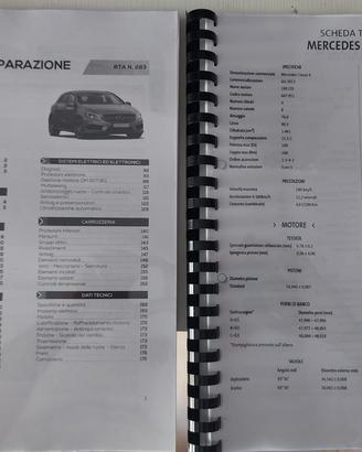 Manuali riparazione Mercedes Classe A – Anno 2015