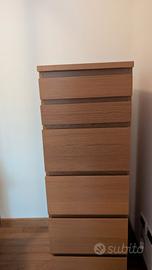 Cassettiera Malm 6 cassetti