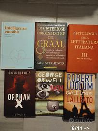 Lotto di 11 libri 