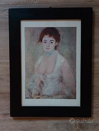 Stampa Ritratto di Madame Henriot di Renoir