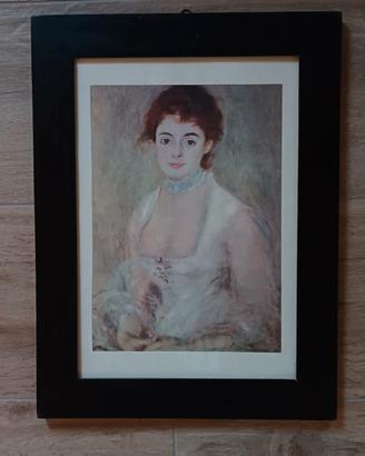 Stampa Ritratto di Madame Henriot di Renoir
