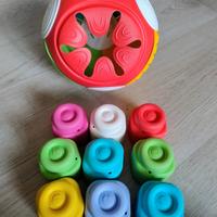 palla sensoriale multi attivita' con mattoncini 