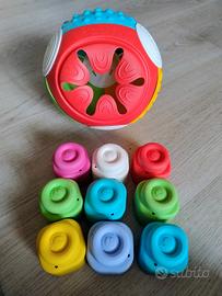 palla sensoriale multi attivita' con mattoncini 