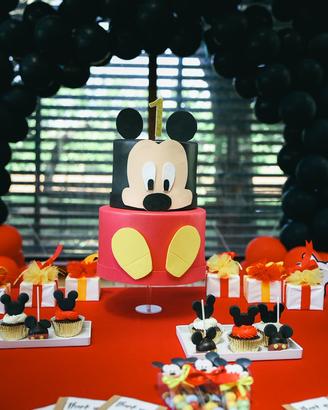 Torta scenografica topolino