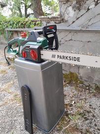 Moto sega Parkside Electrica