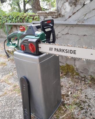 Moto sega Parkside Electrica