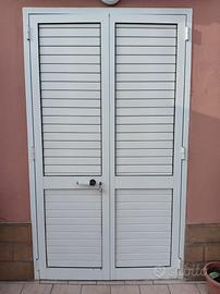 Porta finestra interna ed esterna