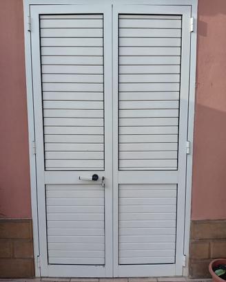 Porta finestra interna ed esterna